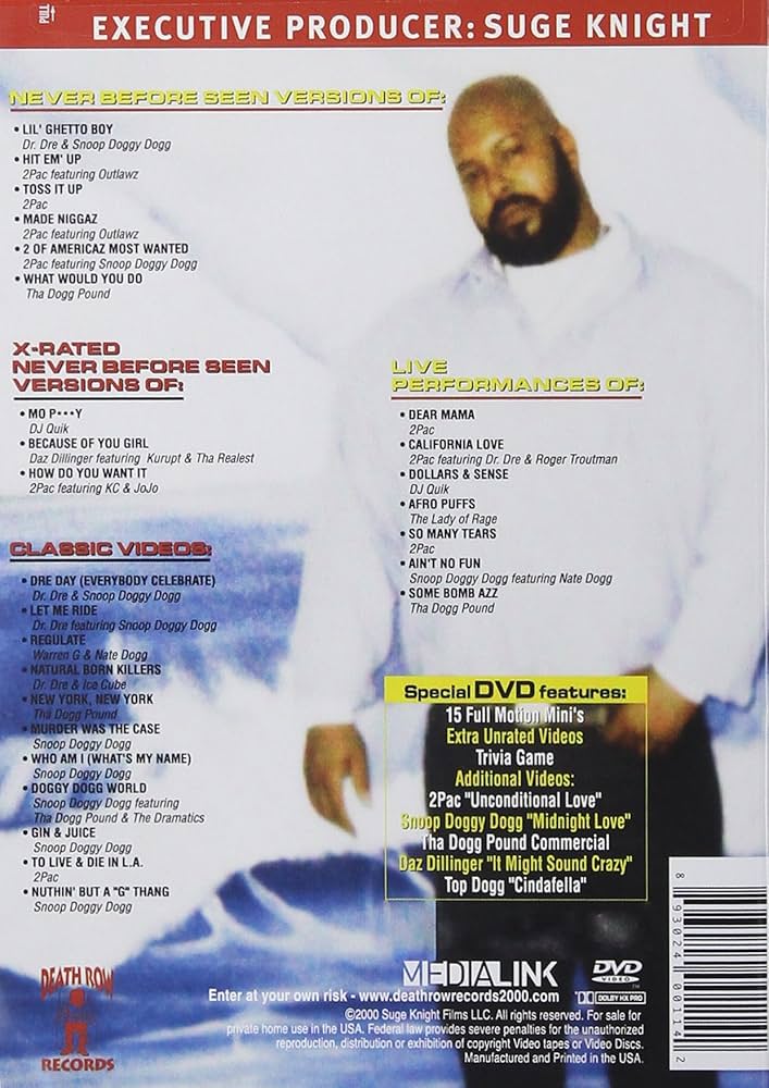 デス・ロウ・アンカット　DVD デス・ロウ・アンカット DVD Amazon.com: Death Row Uncut [DVD